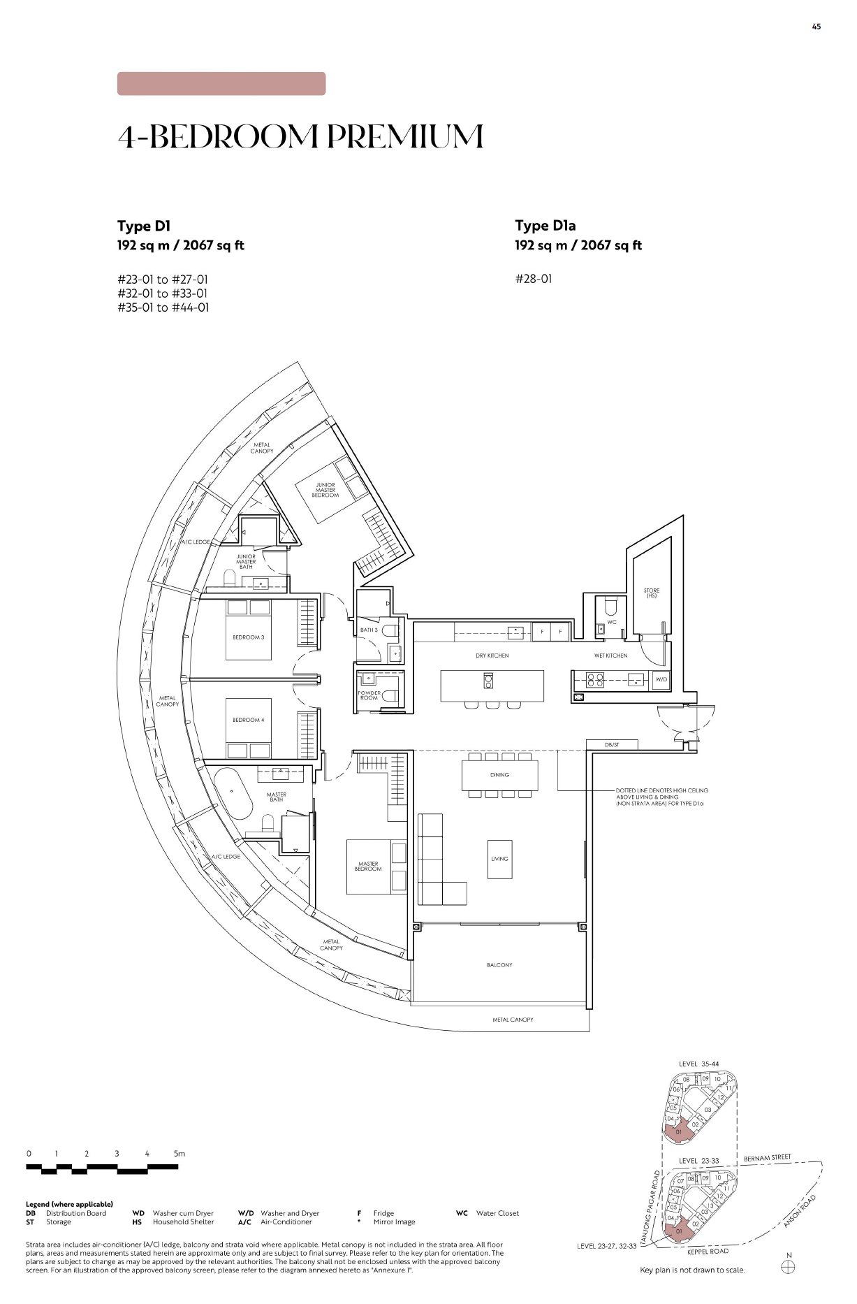 Newport Residences 1 Bedroom Floor Plan 12